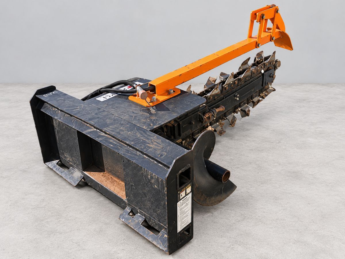 Trencher attachment